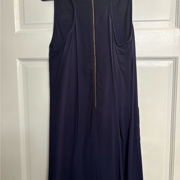 Lilly Pulitzer Navy and Gold Dress size‎ 4 - Picture 9 of 14